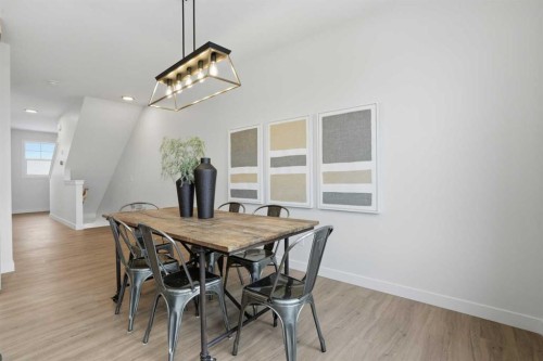 45 Wild Rose Way Se, Calgary, AB - Indoor Photo Showing Dining Room