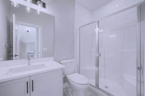 41 Ambleton Boulevard Nw, Calgary, AB - Indoor Photo Showing Bathroom