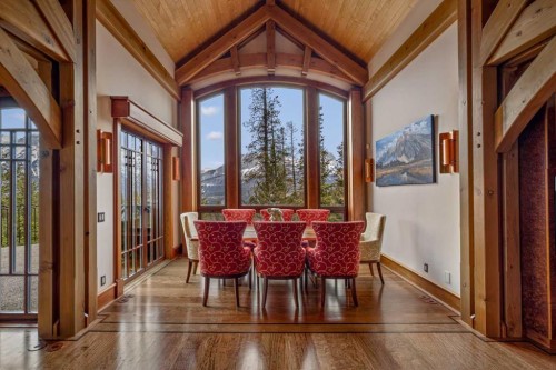 145 Silvertip Ridge, Canmore, AB - Indoor Photo Showing Dining Room