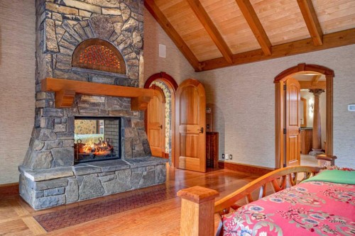 145 Silvertip Ridge, Canmore, AB - Indoor With Fireplace