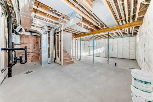 27 Williams Avenue, Olds, AB - Indoor Photo Showing Basement