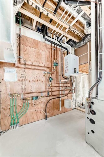 27 Williams Avenue, Olds, AB - Indoor Photo Showing Basement