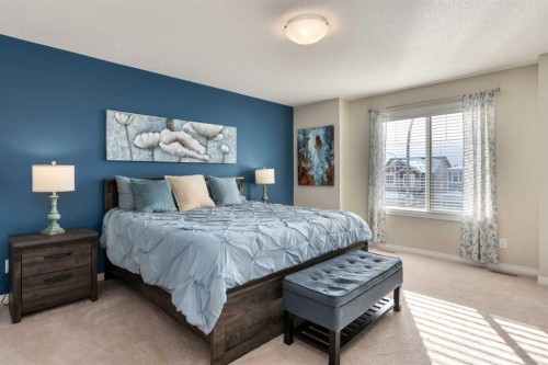 26 Mount Rae Terrace, Okotoks, AB - Indoor Photo Showing Bedroom
