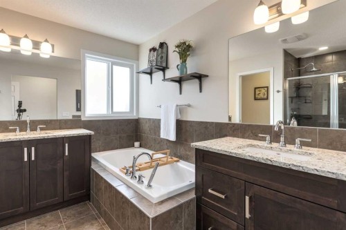 26 Mount Rae Terrace, Okotoks, AB - Indoor Photo Showing Bathroom