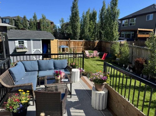 26 Mount Rae Terrace, Okotoks, AB - Outdoor With Deck Patio Veranda