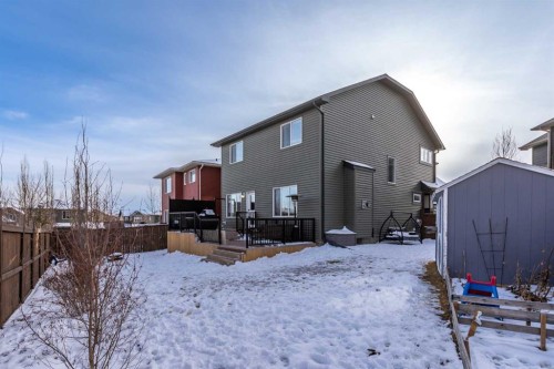 26 Mount Rae Terrace, Okotoks, AB - Outdoor With Deck Patio Veranda With Exterior