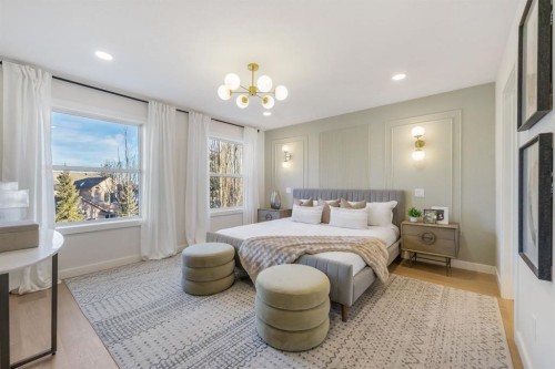 125 Discovery Place Sw, Calgary, AB - Indoor Photo Showing Bedroom