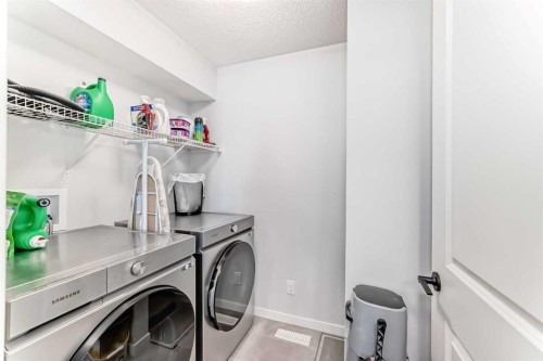 160 Lucas Common Nw, Calgary, AB - Indoor Photo Showing Laundry Room