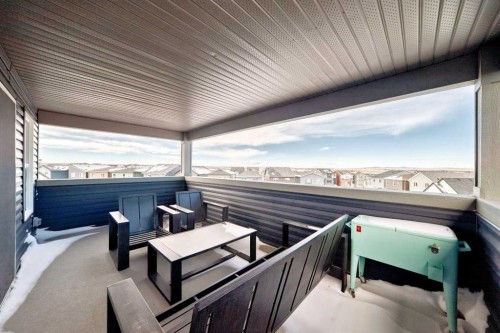 160 Lucas Common Nw, Calgary, AB - Outdoor With Deck Patio Veranda With Exterior