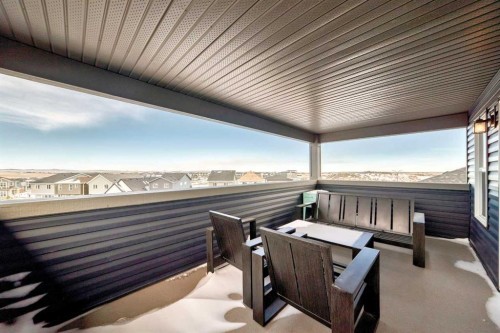 160 Lucas Common Nw, Calgary, AB - Outdoor With Deck Patio Veranda With Exterior