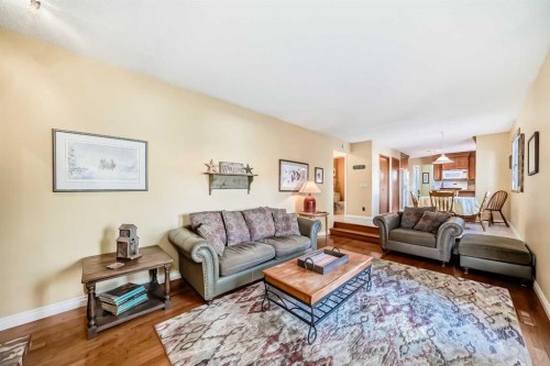 6007 Dalcastle Crescent Nw, Calgary, AB - Indoor Photo Showing Living Room