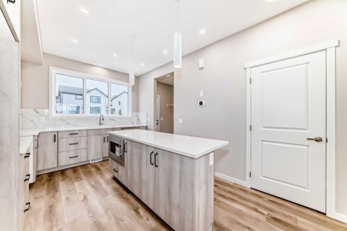 1326 Mahogany Boulevard Se, Calgary, AB - Indoor Photo Showing Kitchen