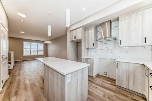 1326 Mahogany Boulevard Se, Calgary, AB - Indoor Photo Showing Kitchen
