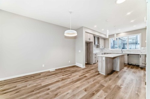 1326 Mahogany Boulevard Se, Calgary, AB - Indoor Photo Showing Kitchen With Upgraded Kitchen