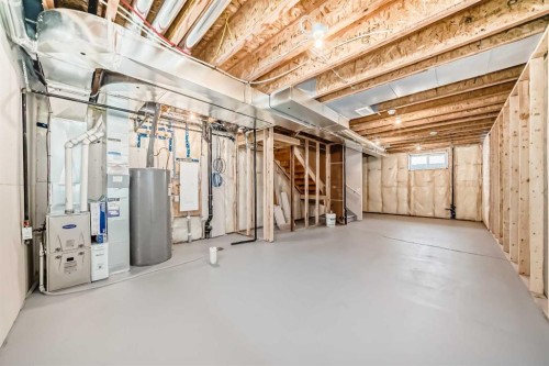 1326 Mahogany Boulevard Se, Calgary, AB - Indoor Photo Showing Basement