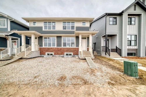 1326 Mahogany Boulevard Se, Calgary, AB - Outdoor With Facade