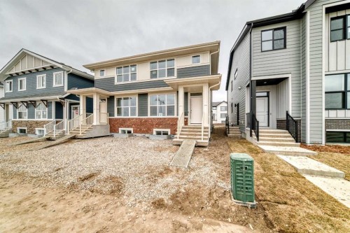1326 Mahogany Boulevard Se, Calgary, AB - Outdoor With Facade