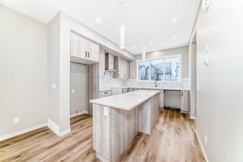 1326 Mahogany Boulevard Se, Calgary, AB - Indoor Photo Showing Kitchen