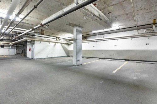 227-60 Royal Oak Plaza Nw, Calgary, AB - Indoor Photo Showing Garage