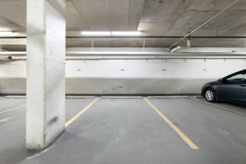 227-60 Royal Oak Plaza Nw, Calgary, AB - Indoor Photo Showing Garage