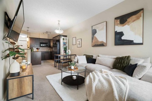 227-60 Royal Oak Plaza Nw, Calgary, AB - Indoor Photo Showing Living Room