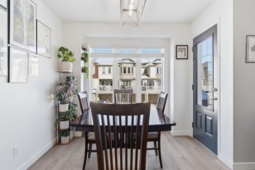 405 Windstone Grove Sw, Airdrie, AB - Indoor Photo Showing Dining Room