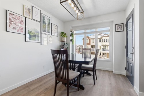 405 Windstone Grove Sw, Airdrie, AB - Indoor Photo Showing Dining Room