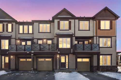 405 Windstone Grove Sw, Airdrie, AB - Outdoor With Balcony With Facade