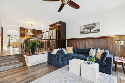 119 Midland Crescent Se, Calgary, AB - Indoor Photo Showing Living Room