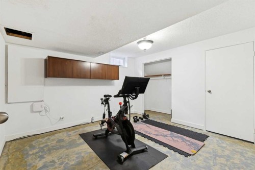 119 Midland Crescent Se, Calgary, AB - Indoor Photo Showing Gym Room