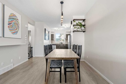 56 Legacy Main Street Se, Calgary, AB - Indoor Photo Showing Dining Room