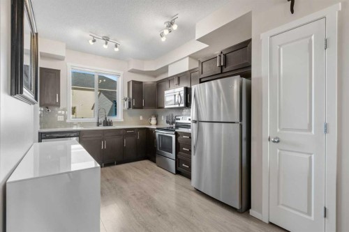 56 Legacy Main Street Se, Calgary, AB - Indoor Photo Showing Kitchen