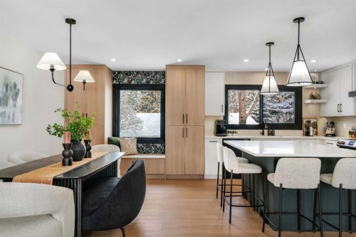 2416 Palliser Drive Sw, Calgary, AB - Indoor Photo Showing Dining Room