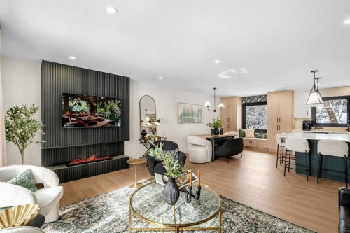 2416 Palliser Drive Sw, Calgary, AB - Indoor Photo Showing Living Room