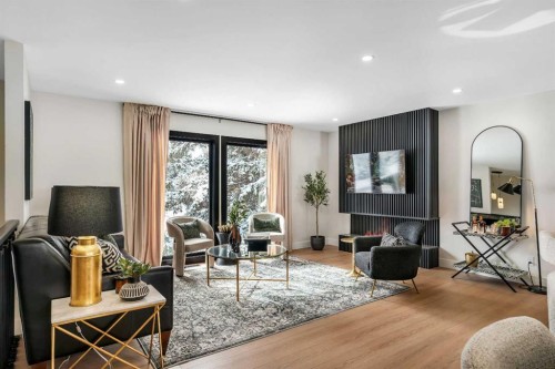 2416 Palliser Drive Sw, Calgary, AB - Indoor Photo Showing Living Room