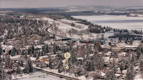 2416 Palliser Drive Sw, Calgary, AB - Outdoor With Body Of Water With View