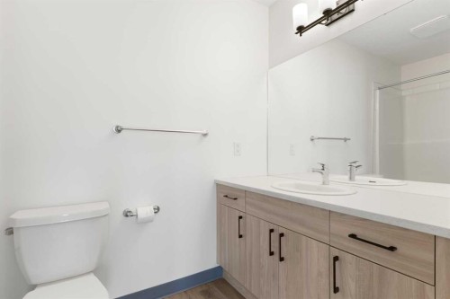 1701-24 Rivercrest Drive, Cochrane, AB - Indoor Photo Showing Bathroom