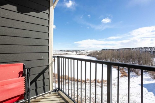 412-250 Fireside View, Cochrane, AB - Outdoor With Balcony With Exterior