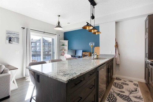 412-250 Fireside View, Cochrane, AB - Indoor Photo Showing Kitchen