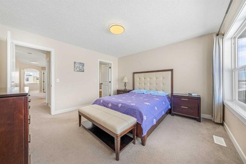 91 Bridlecrest Street Sw, Calgary, AB - Indoor Photo Showing Bedroom