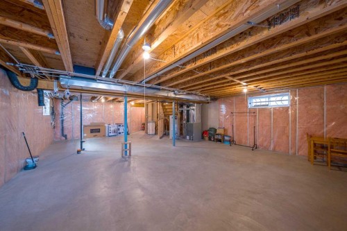 91 Bridlecrest Street Sw, Calgary, AB - Indoor Photo Showing Basement