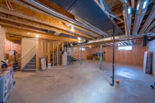 91 Bridlecrest Street Sw, Calgary, AB - Indoor Photo Showing Basement