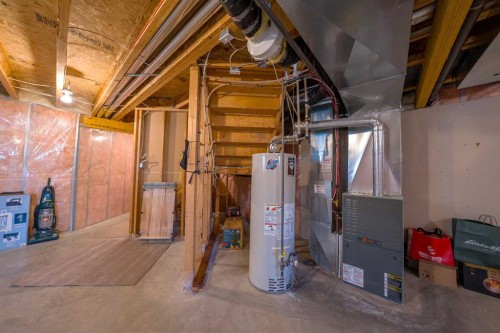 91 Bridlecrest Street Sw, Calgary, AB - Indoor Photo Showing Basement