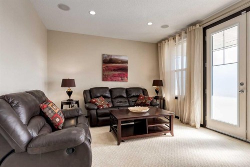 80 Auburn Springs Boulevard Se, Calgary, AB - Indoor Photo Showing Living Room