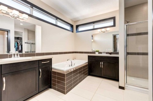 80 Auburn Springs Boulevard Se, Calgary, AB - Indoor Photo Showing Bathroom