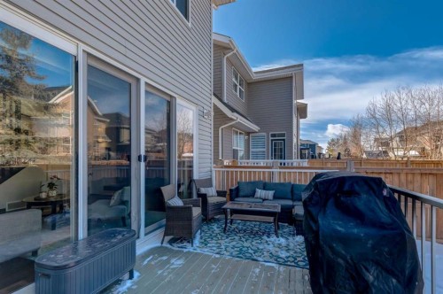 80 Auburn Springs Boulevard Se, Calgary, AB - Outdoor With Deck Patio Veranda With Exterior