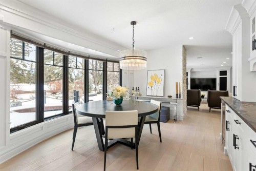 10 Willow Park Green Se, Calgary, AB - Indoor Photo Showing Dining Room