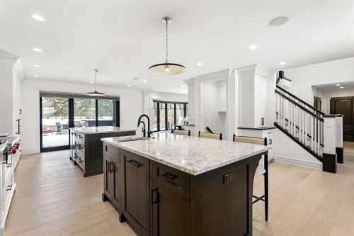 10 Willow Park Green Se, Calgary, AB - Indoor Photo Showing Kitchen With Upgraded Kitchen