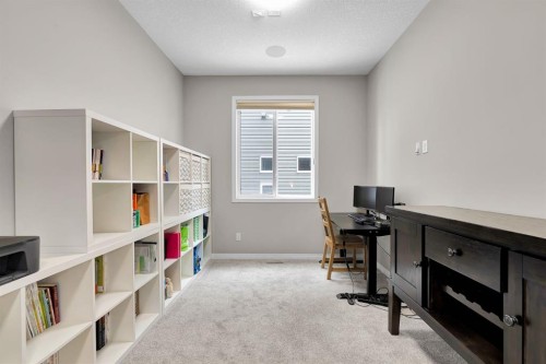 177 Cougar Ridge Close Sw, Calgary, AB - Indoor Photo Showing Office