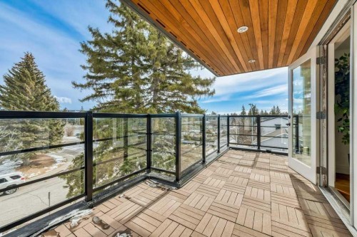 4504 37 Avenue Sw, Calgary, AB - Outdoor With Balcony With View With Exterior